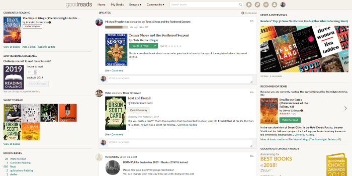 Goodreads Wider
