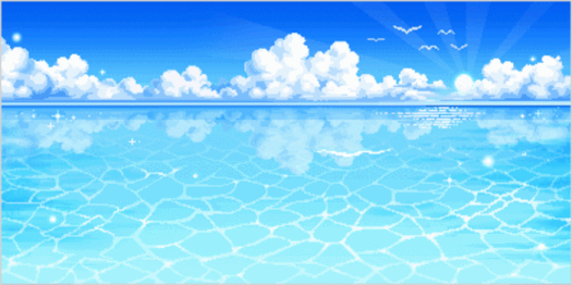 Pixelated Water- Roblox