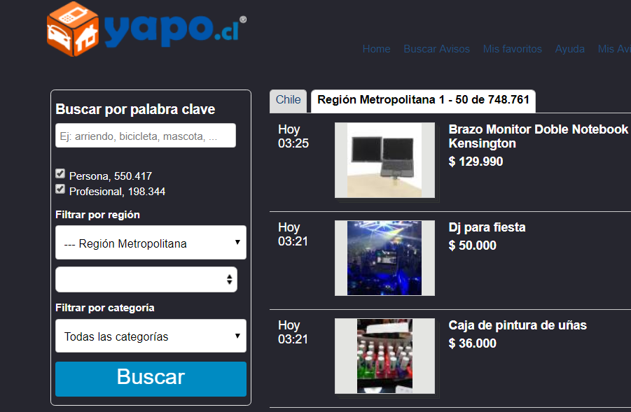 Dark - Ads Removed Yapo