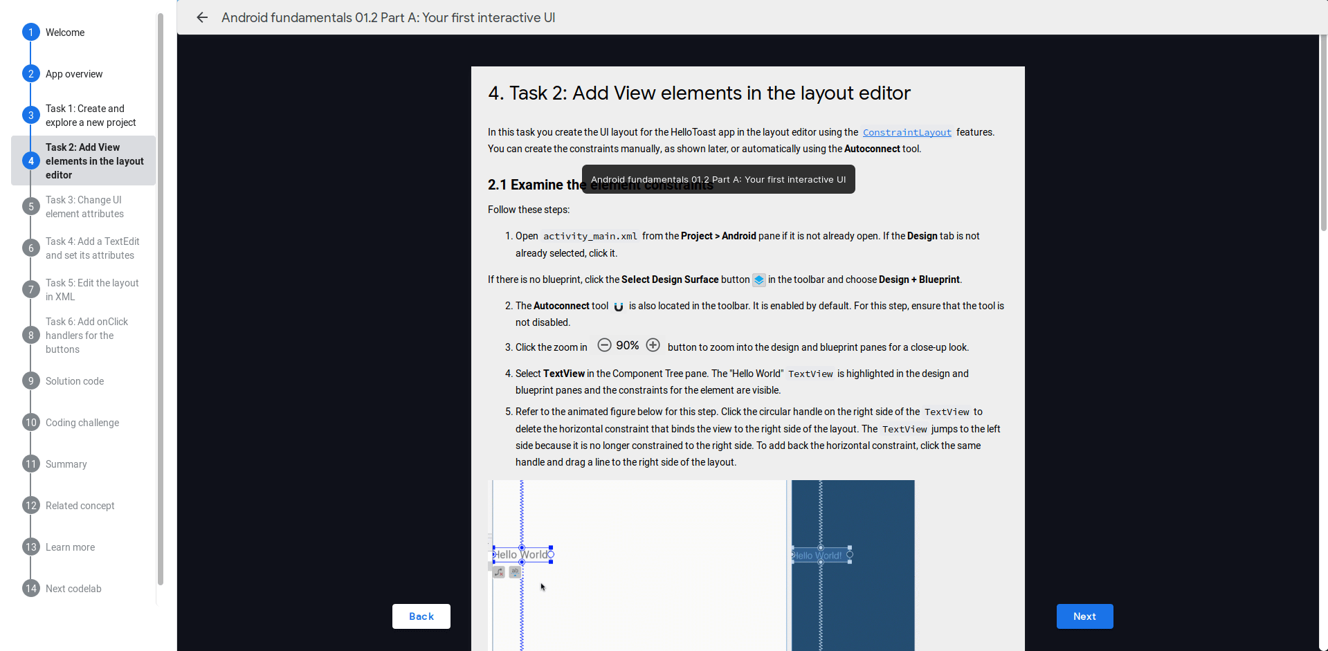 Helmsdeap's Android Development Course Styles