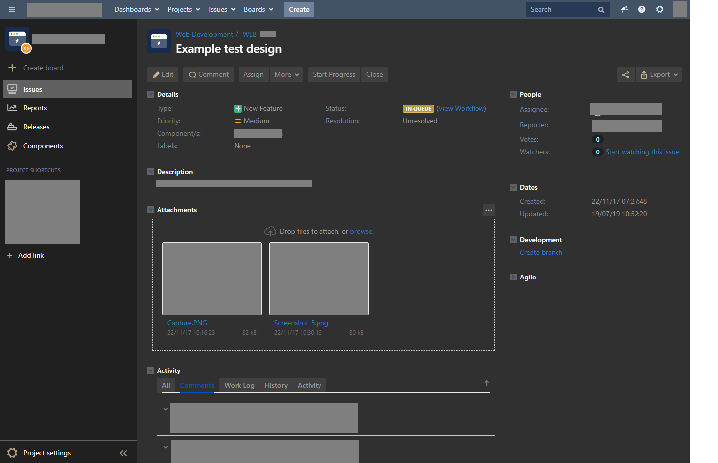 JIRA Dark Theme v2
