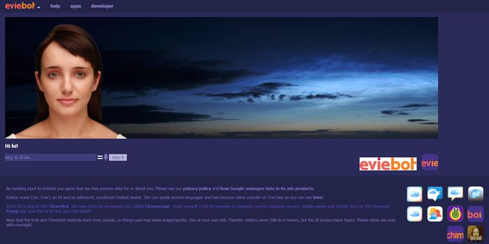 Midnight Evie - Dark theme