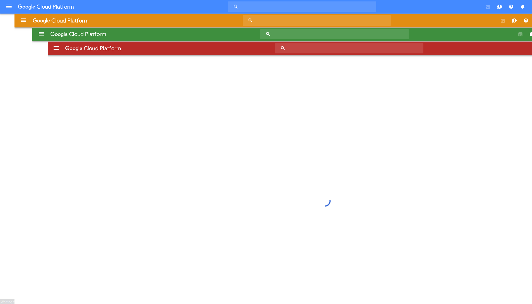 Google Cloud Platform - Environment Highlight