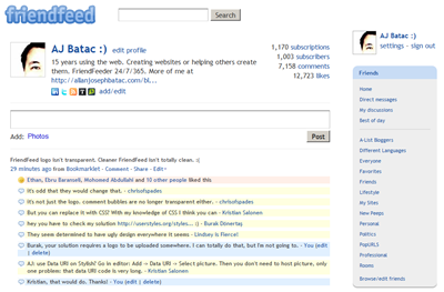 Cleaner FriendFeed (04/29/09)