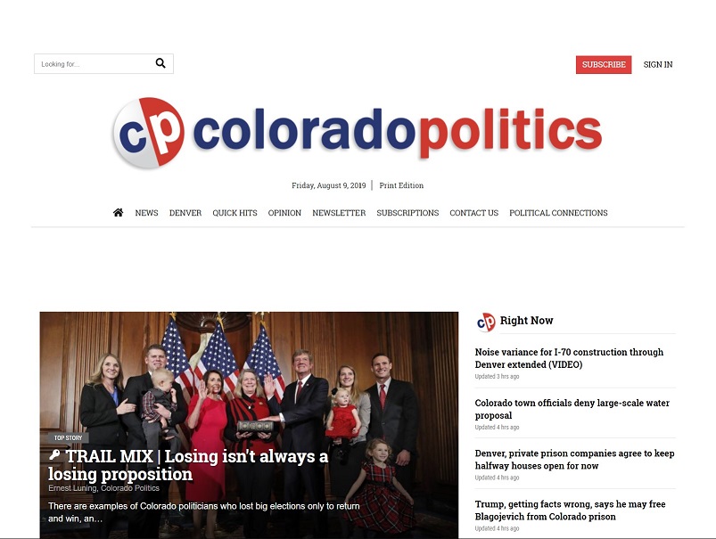 Colorado Politics paywall