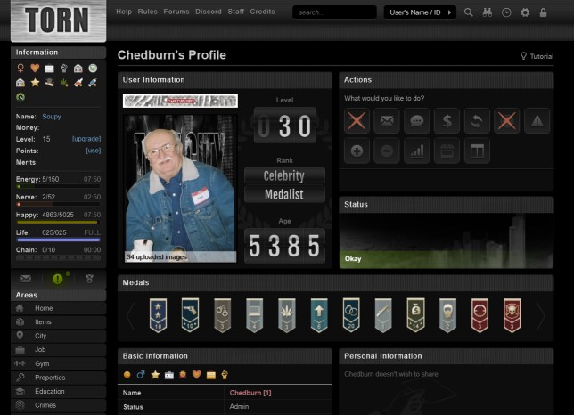 Soupy's Torn Dark Mode