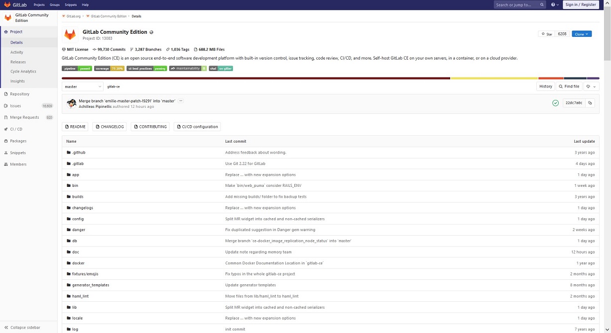 Wide GitLab