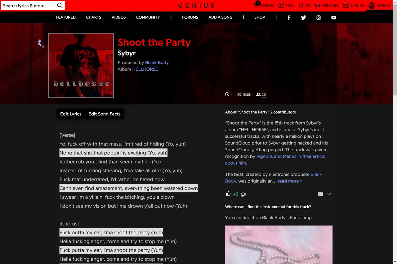 Genius Dark / Red Mode