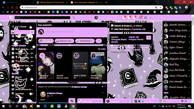 Negro y Morado - Black and Purple