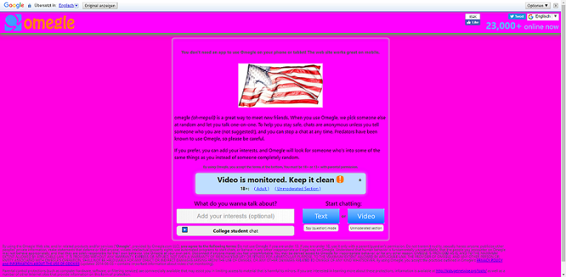 omegle viopink