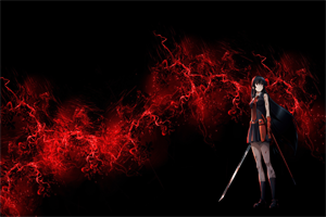 Akame Ga Kill - Akame Dark Theme