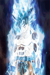 Goku Ultra Instinct Gif Theme