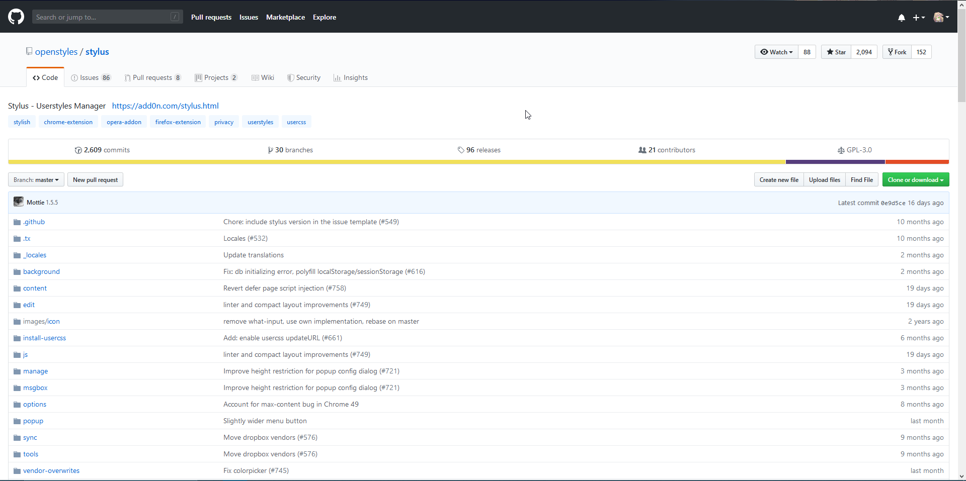 Github.com wide