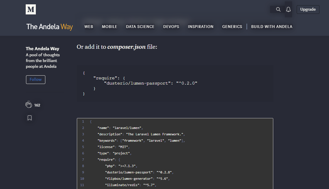 Medium.com Dark Developer Theme