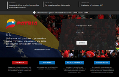 Patria.org.ve Dark
