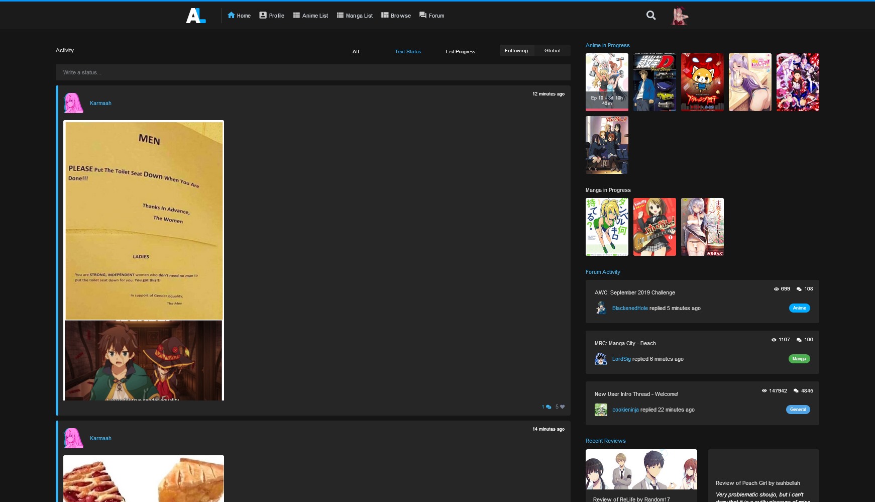 Gravity's Dark Anilist