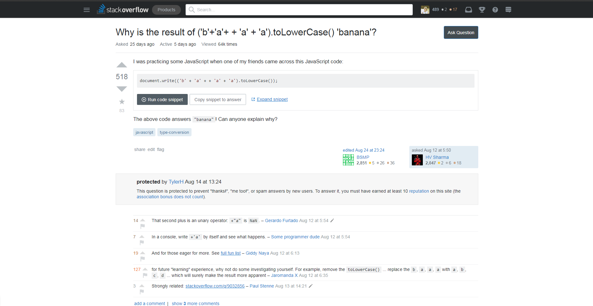 Stack Overflow - Elegant with full width