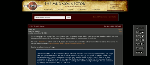 TMC - Remove Restrictive Layout