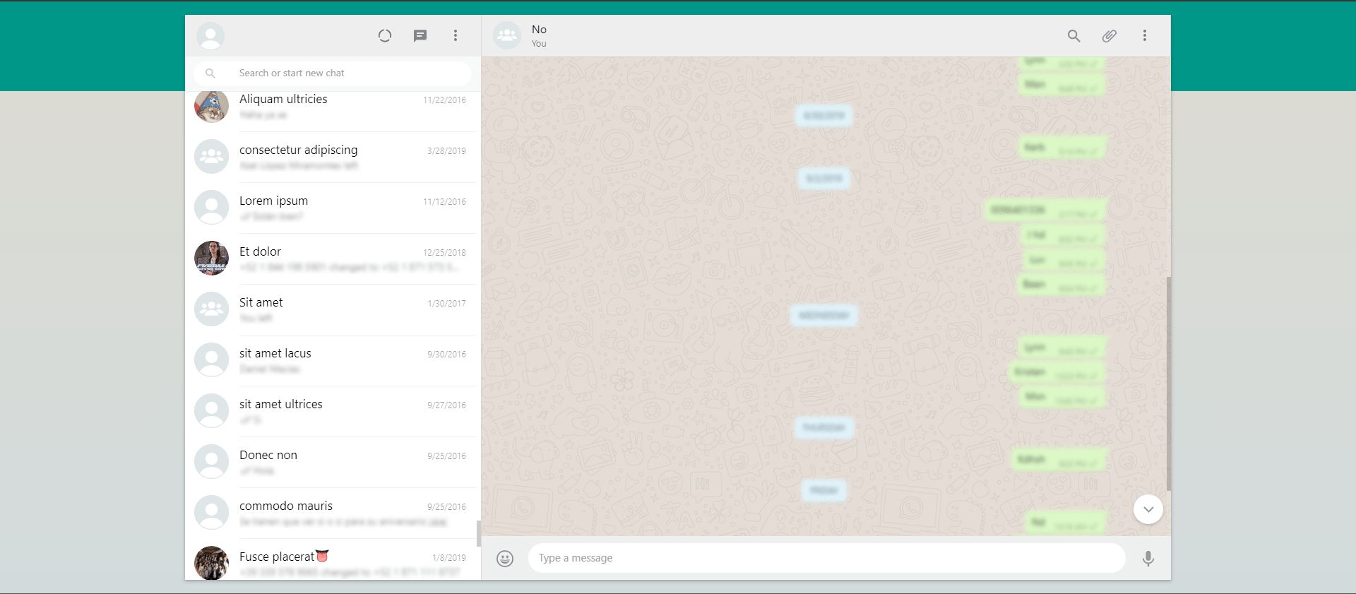 Privacy chat