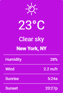 PT weather