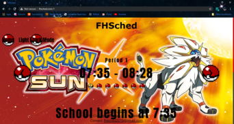 FHSched Pokemon Theme (A.N.G. Sponsor Update)