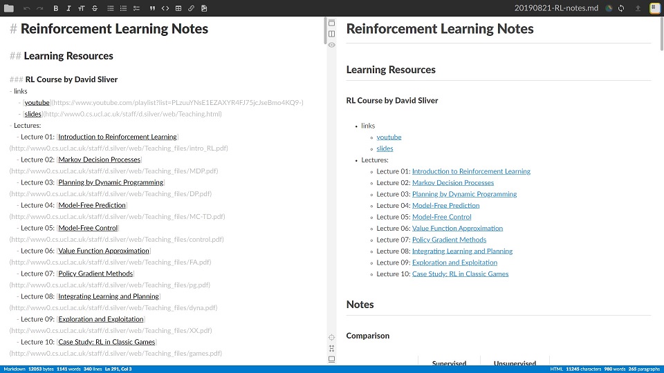 StackEdit blank preview