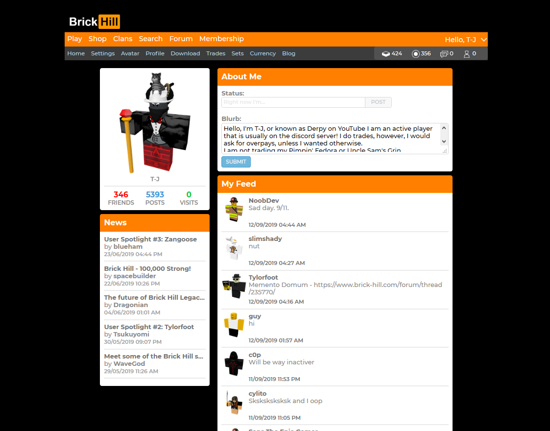 Brick Hub - Theme