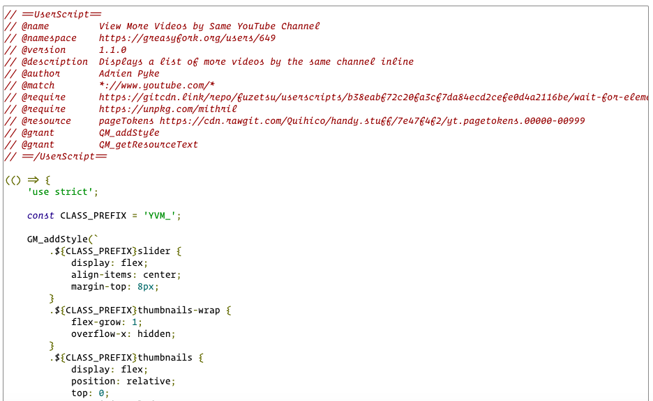 Greasyfork - Operator Mono