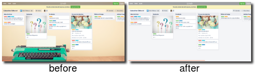 trello.com - remove board background