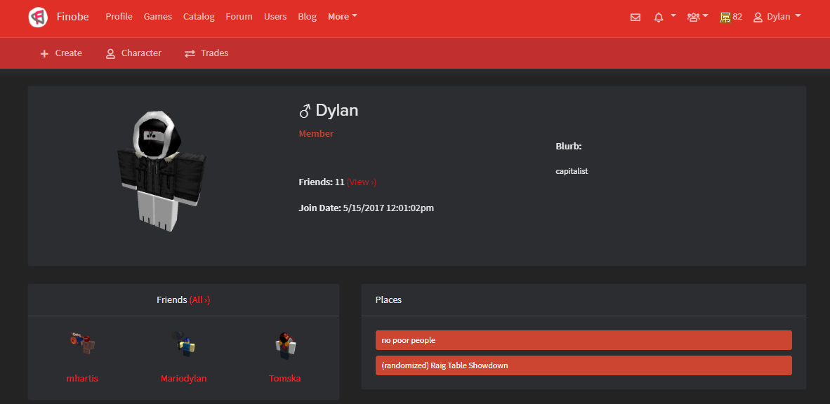 Finobe Red Theme