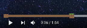 Minecraft Dirt Block progress bar