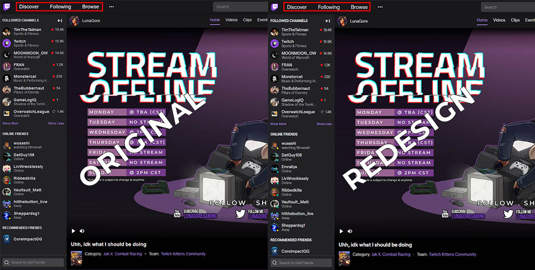 Old Twitch.tv Font Style