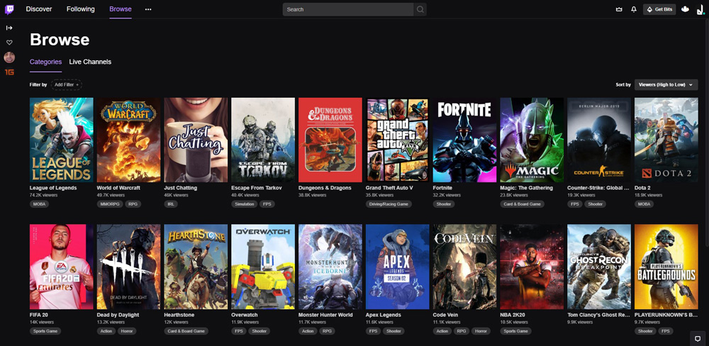 Fix Twitch Redesign 2020 (Dark Mode)