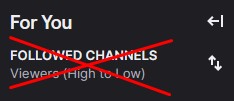 Undo Twitch Redesign 2019