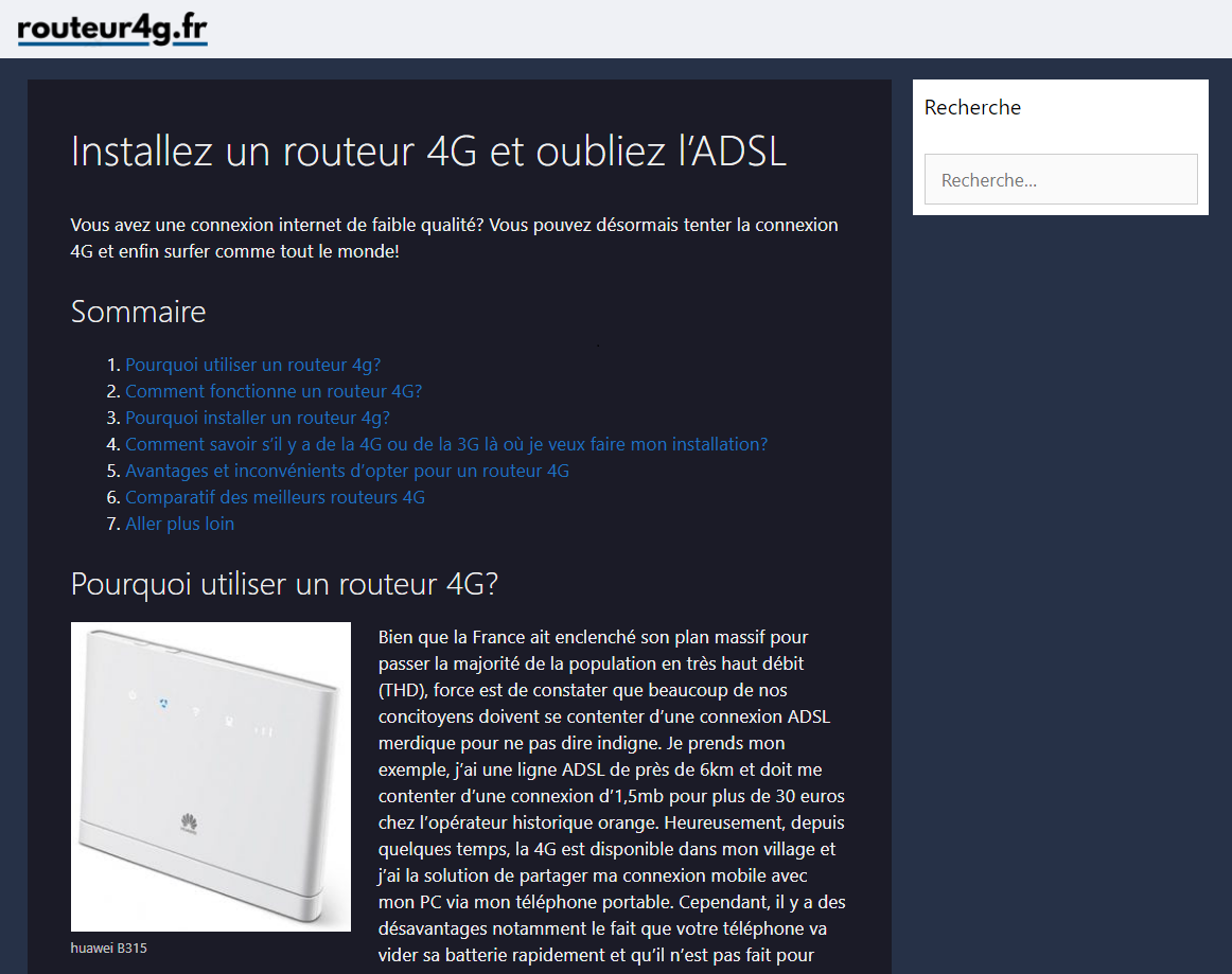 Thème sombre v5 (routeur4g)