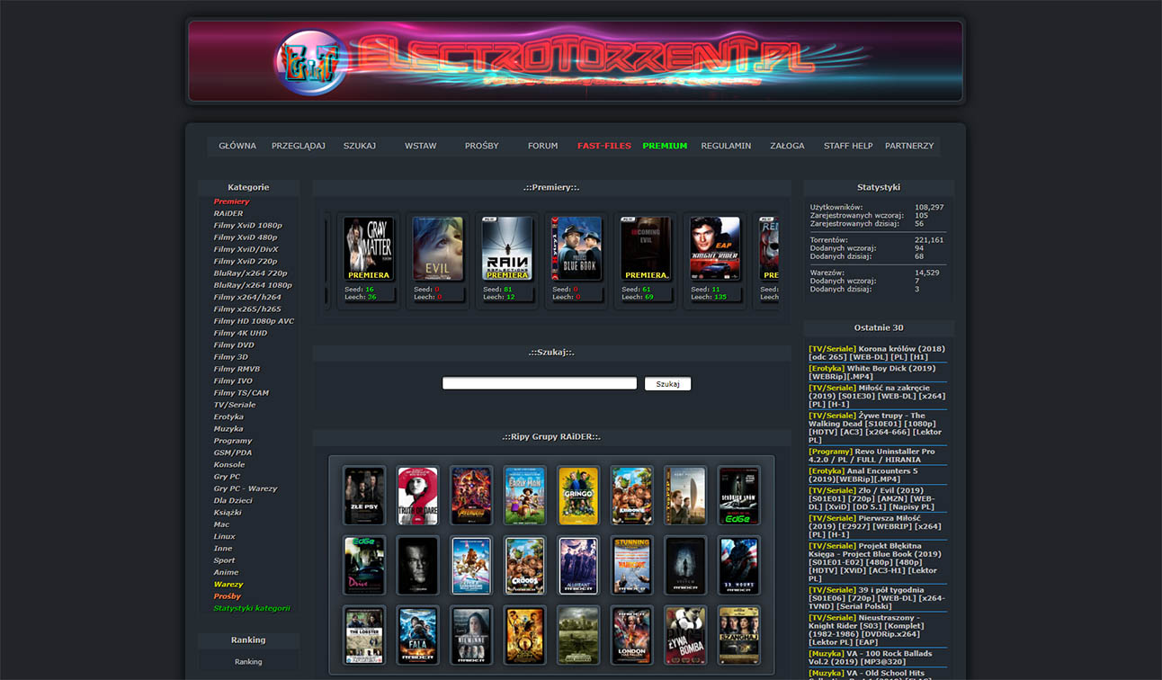 Flat Electro-Torrent