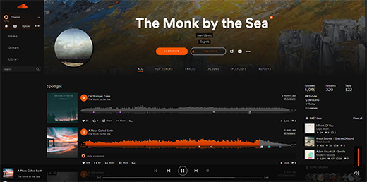 SoundCloud Ultra Dark