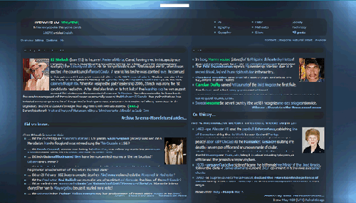 Wikipedia- Dark shiny blue transparency Research