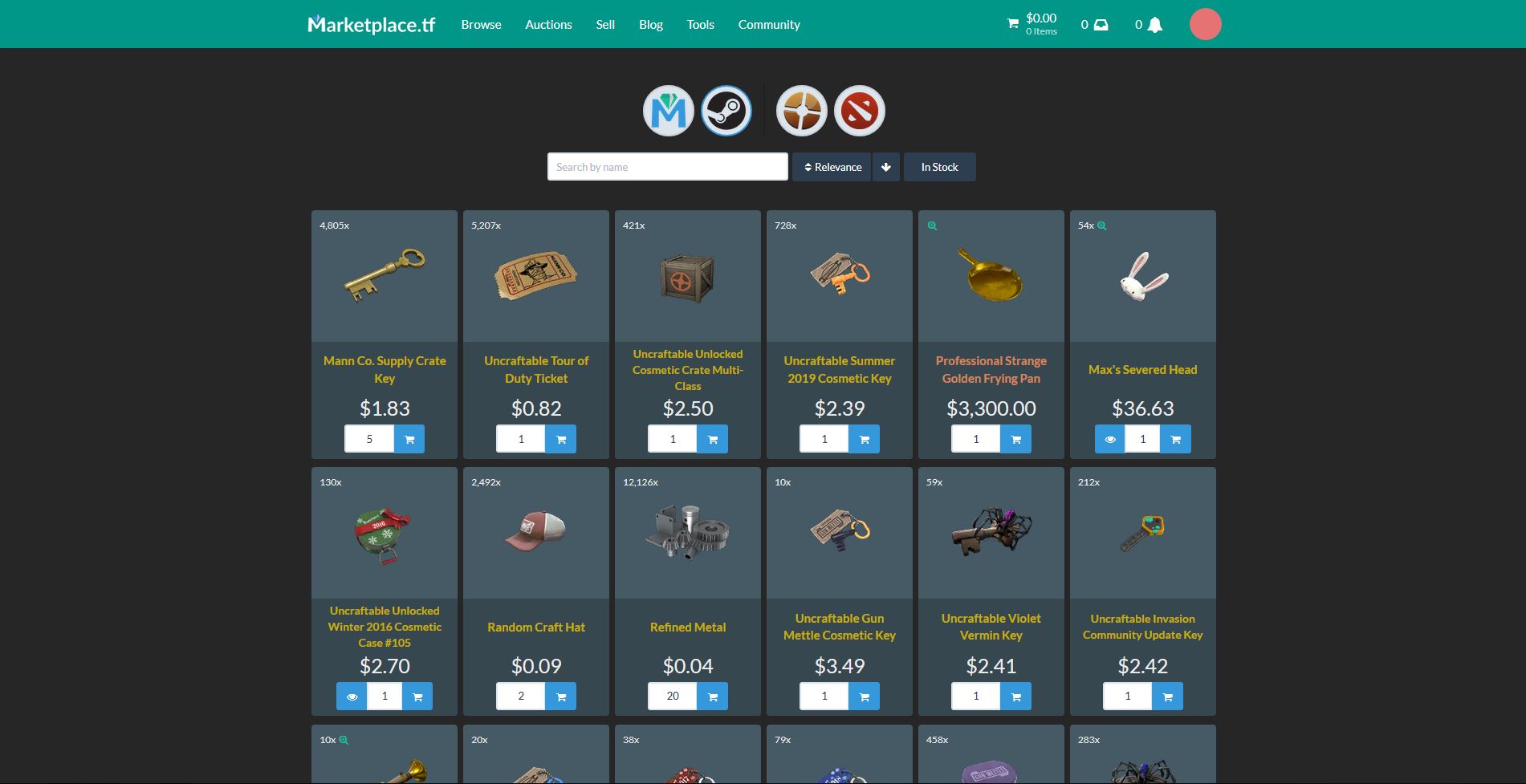Marketplace.tf Dark