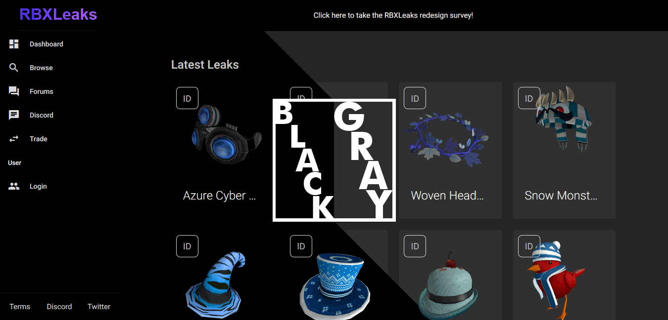 RBXLeaks Dark / Black(AMOLED)