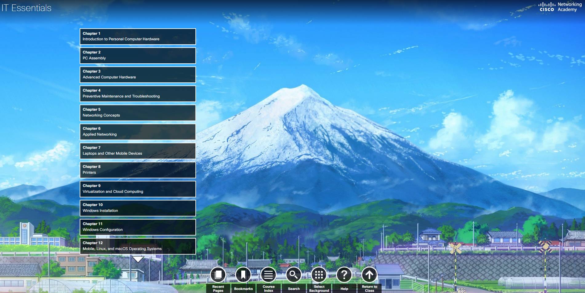 NetAcad background