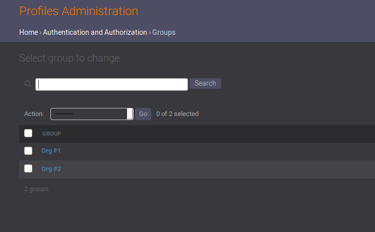 Django Admin Dark