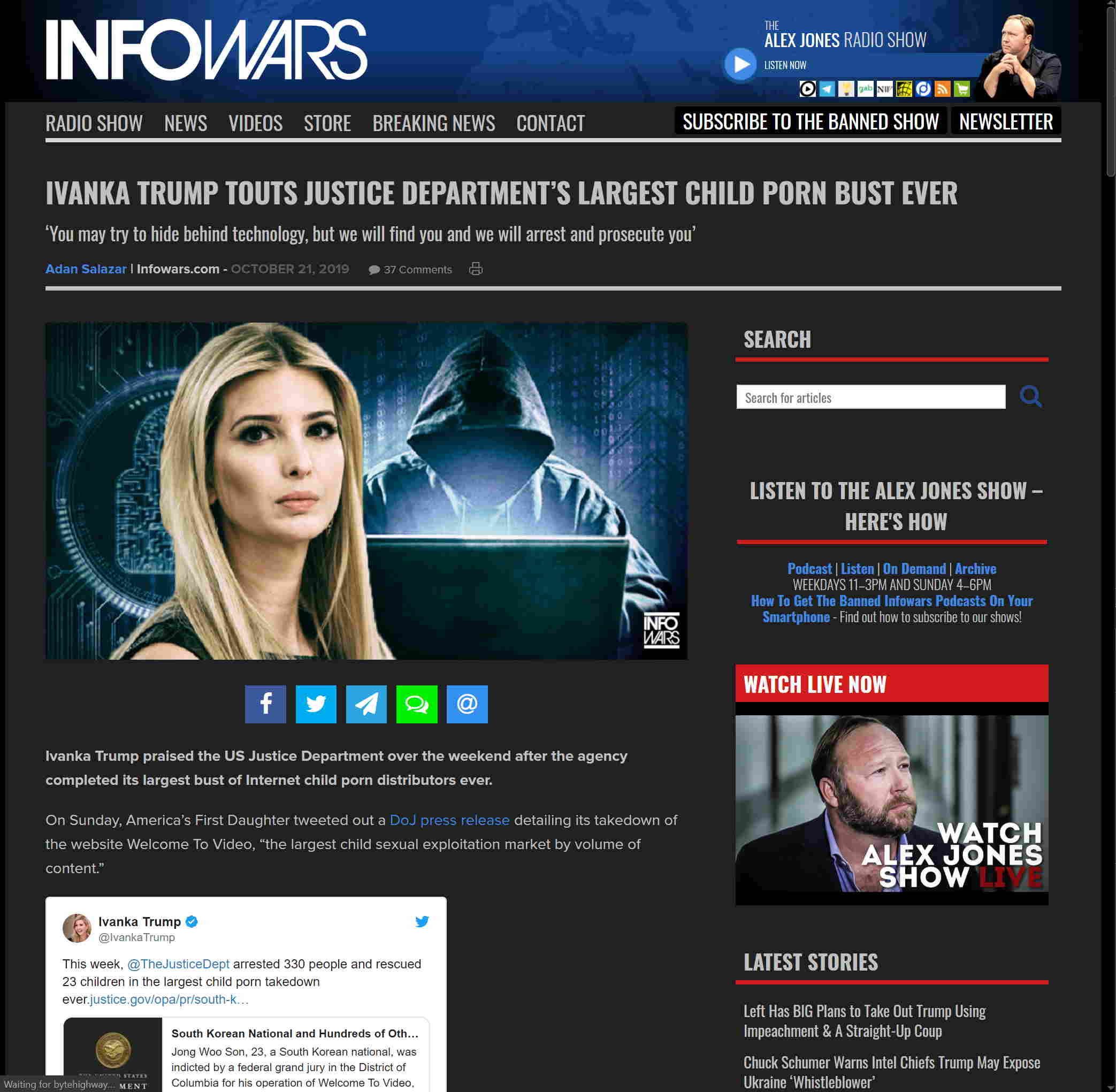 InfoWars Dark (CSharpner)