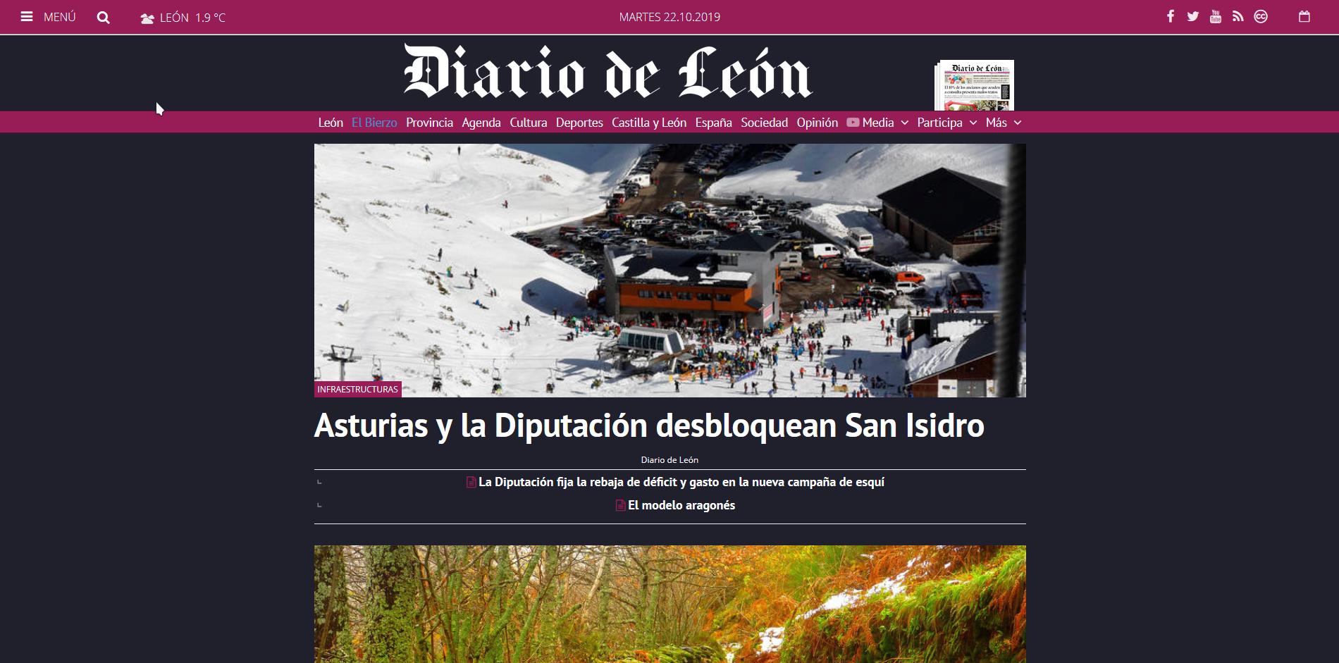 Diario de León - Modo oscuro