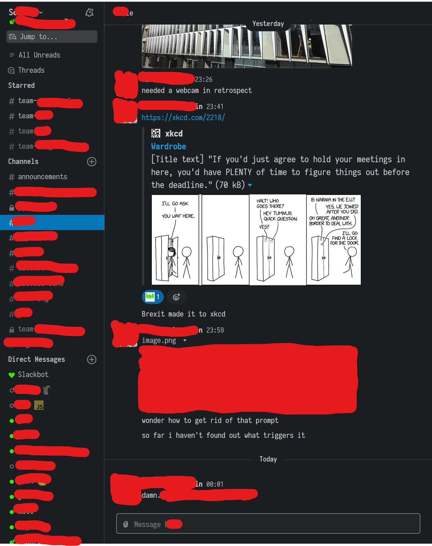 Retro Slack