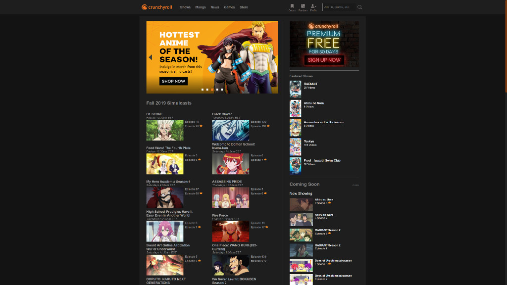 Crunchyroll Dark - BK