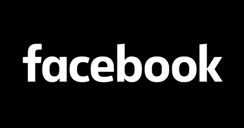 Facebook Dark Black