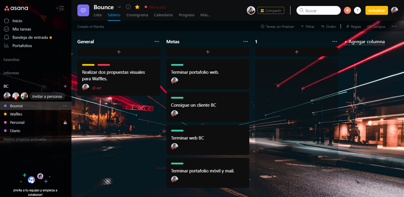 Asana Dark Octubre 2019 Beta 1.1