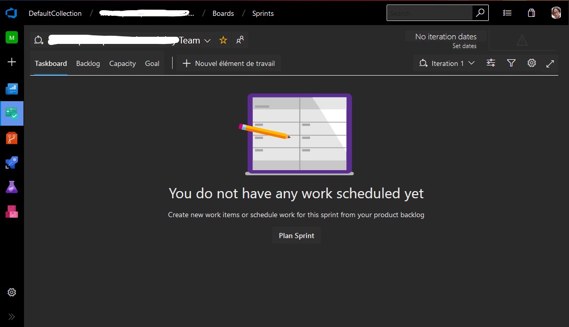 Azure DevOps 2019 - Dark