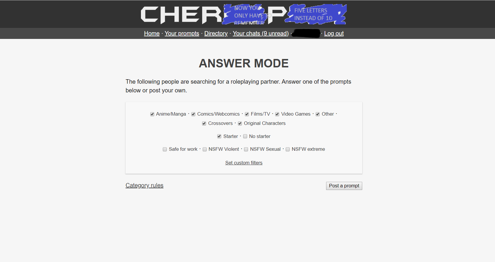 Cherp Monochrome